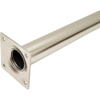 Ножка Tech-Krep D30х400 круглая, нерегул, никель накл. 151259