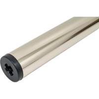 Ножка Tech-Krep D30х400 круглая, нерегул, никель накл. 151259