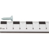 Саморез ZAMETAL 4,8х19 с потайн. гол., крест шлиц, DIN 7982, оц., 500 шт ZA101623