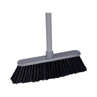 Щетка для уборки OfficeClean Professional с черенком 117 см ширина 30 см щетина 7 см пластиковая 303271
