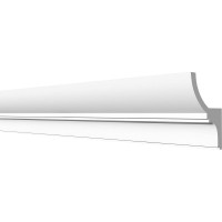 Потолочный карниз Decor-Dizayn ударопрочный влагостойкий под LED подсветку 70Х45Х2000 мм DD508