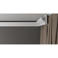 Потолочный карниз Decor-Dizayn ударопрочный влагостойкий под LED подсветку 70Х45Х2000 мм DD508