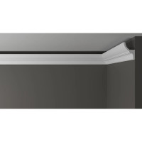 Потолочный карниз Decor-Dizayn ударопрочный влагостойкий под LED подсветку 70Х45Х2000 мм DD508