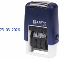 Датер-мини STAFF Printer 7810 BANK месяц цифрами, оттиск 22x4 мм 237433
