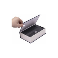 Сейф-книга BRAUBERG Английский словарь, 55х155х240 мм, ключевой замок, темно-синий 291178