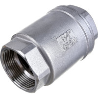 Клапан обратный LSCV 1 1/2″ DN.ru Ду40 Ру16 муфтовый, пружинный, нержавеющая сталь D100-00491