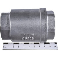 Клапан обратный LSCV 1 1/2″ DN.ru Ду40 Ру16 муфтовый, пружинный, нержавеющая сталь D100-00491