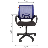 Компьютерное кресло CHAIRMAN 696 LT TW-05 синий 00-07024142