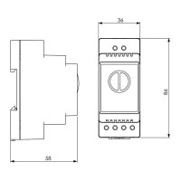 Терморегулятор ENERGY TK 05 с датчиком 00-УТ-00390