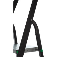 Стальная стремянка с алюминиевой ступенью SMARTY Combi 6 ступеней SN023-06