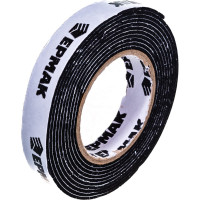 Монтажная 2-х сторонняя клеящая лента ЕРМАК для АВТО, 12 мм x 2 м, черная 472-015