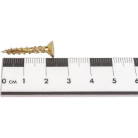 Саморез для дерева с фрезой INFIX потайн. 4х25 ЦЖ, TX 20 1000 шт. 66084