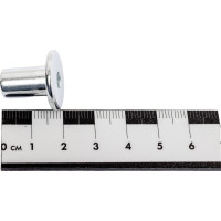 Мебельная декоративная гайка ЦКИ плоск. М8х16х19, Ц, уп. 100 шт. 64054