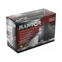 Источник бесперебойного питания Powercom Raptor, Line-Interactive, 600VA / 360W, Tower, Schuko RPT-600A EURO