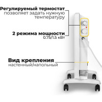 Конвектор Eurolux ОК-EU-1500 67/4/25