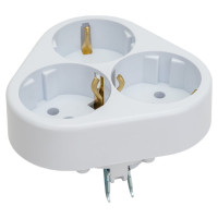 Трехместная розетка SVET РС16-5301 SV0302-0025