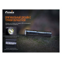 Фонарь Fenix E01 V2.0 черный e01v20bk