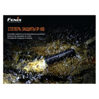 Фонарь Fenix E01 V2.0 черный e01v20bk