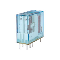 Миниатюрное реле Finder 2 перекидных контакта 8А, = 24В DC, 405290240000