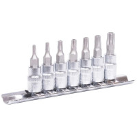 Набор бит YATO 1/4" 7 предметов TS10-TS40 TORX с головками YT-0461 37140461 092 1