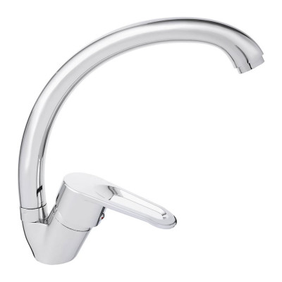 Смеситель для кухни СоюзКран поворотный излив 25 см, керамический картридж 40 мм, хром, цинк SK01-C125 566-306