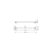 Фиксатор для стеклянной шторки WasserKraft D392