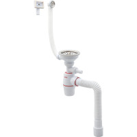 Сифон WIRQUIN NEO с нержавеющей чашкой, D 114 мм 30987091