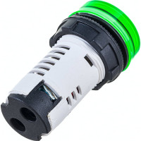 Индикатор Briswik светодиодный АД-22 зеленый 220В AC/DC IP65 22AC/DC220V3.BR
