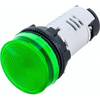 Индикатор Briswik светодиодный АД-22 зеленый 220В AC/DC IP65 22AC/DC220V3.BR