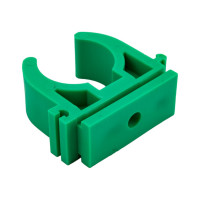 Одинарное крепление Blue Ocean U-типа 25 полипропиленовый зеленый PPRF/PCU(G)-25