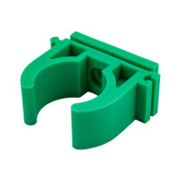 Одинарное крепление Blue Ocean U-типа 25 полипропиленовый зеленый PPRF/PCU(G)-25