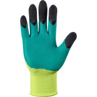 Нейлоновые перчатки Фабрика перчаток со вспененным латексным покрытием ПЕР-САЛАТ-ЧП-840