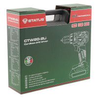 Бесщеточная дрель-шуруповерт STATUS CTW 20-2Li 07125801