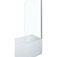Шторка для ванны Aquanet 150x75, прозрачная 00209411