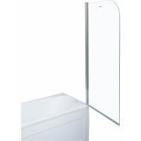 Шторка для ванны Aquanet 150x75, прозрачная 00209411