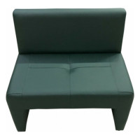 Диван Мягкий офис Ритм одноместный зеленый РТ101ЗЛ