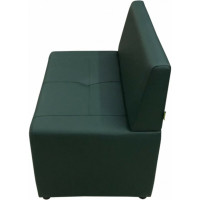 Диван Мягкий офис Ритм одноместный зеленый РТ101ЗЛ