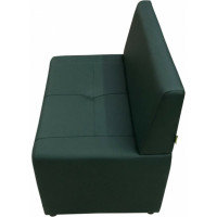 Диван Мягкий офис Ритм одноместный зеленый РТ101ЗЛ
