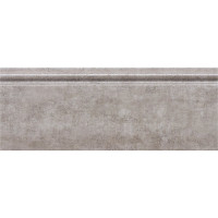 Напольный плинтус Decor-Dizayn ударопрочный влагостойкий цвет серый бархат 100Х16Х2400 мм 701-25