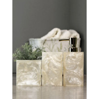 Настольный комплект для ванн Bath Plus PEARL pearl white SET 3W-PRBS-17012-A-SET5