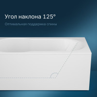 Акриловая ванна AM.PM X-Joy A0 150x70 см W88A-150-070W-A