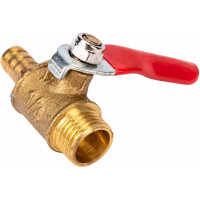 Краник латунный елочка 8 мм - резьба наружная 1/4" Pegas pneumatic 4407