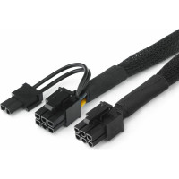 Кабель питания Cablexpert PCI-Express 6-пин на 6+2 пин, 0.8 м CC-PSU-86