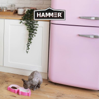 Универсальная аэрозольная эмаль Hammer RAL 2004 оранжевый, глянцевый, 0.27 кг, 0.52 л ЭК000139905