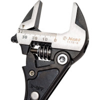 Разводной ключ HANS с быстрым перехватом 8" 200мм 1175-08