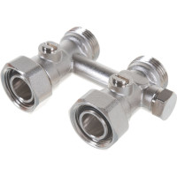 Узел нижней подводки, прямой 3/4 с байпасом TE-SA 145B-055