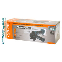 Аккумуляторная углошлифовальная машина Sturm CAG1812BL