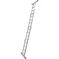 Алюминиевая лестница-трансформер LadderBel 4 секции по 4 ступени LT444PROF