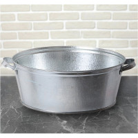 Круглый оцинкованный таз РемоКолор 13л 62-1-023