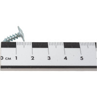 Саморез КВАДРА пресс-шайба, острый конец, 4.2x13, цинк, уп. 100 шт. 420131100812